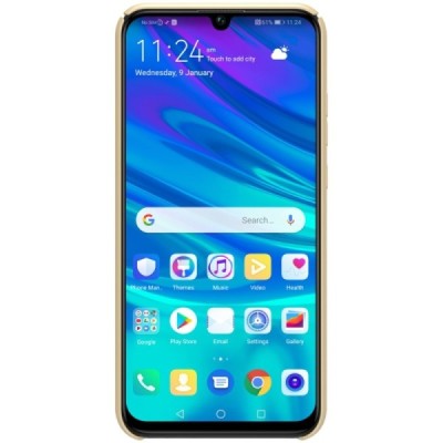 Nillkin Frosted Shield Huawei P smart 2019 (Honor 10 Lite) золотой пластиковый чехол | Vacins.lv
