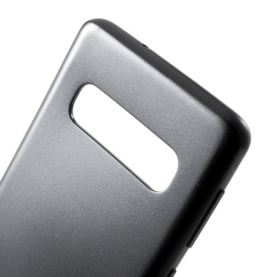 Samsung Galaxy S10 (G973) Mercury твердый силиконовый чехол (TPU) - чёрный | Vacins.lv