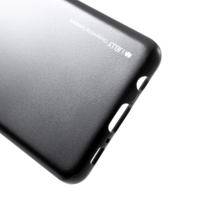 Samsung Galaxy S10 (G973) Mercury твердый силиконовый чехол (TPU) - чёрный | Vacins.lv