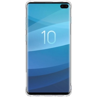 Samsung Galaxy S10+ (G975) Nillkin Nature dzidrs (caurspīdīgs) silikona planākais apvalks / Vacins.lv