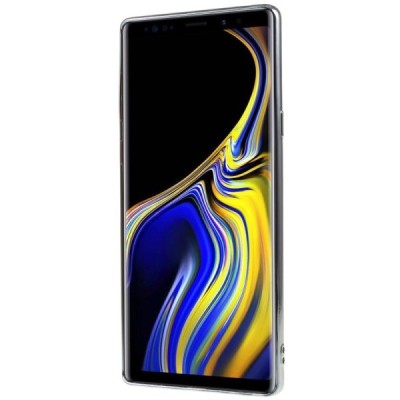 Samsung Galaxy Note 9 (N960F) Силиконовый прозрачный чехол, серебристый | Vacins.lv