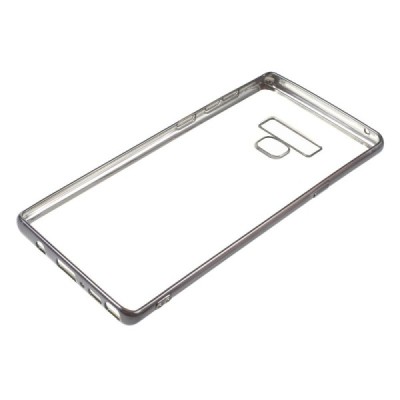 Samsung Galaxy Note 9 (N960F) Силиконовый прозрачный чехол, серый | Vacins.lv