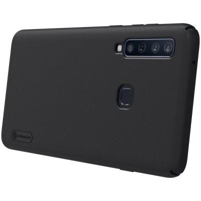 Samsung Galaxy A9 2018 (A9 Star Pro) Nillkin Frosted Shield черный пластиковый чехол | Vacins.lv
