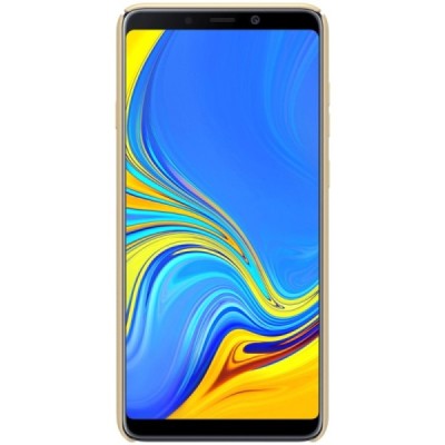 Samsung Galaxy A9 2018 (A9 Star Pro) Nillkin Frosted Shield zelta plastmasas apvalks / vacins.lv
