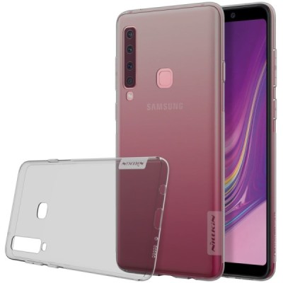 Samsung Galaxy A9 2018 (A9 Star Pro) Nillkin Nature тонкий серый силиконовый чехол (TPU) | Vacins.lv