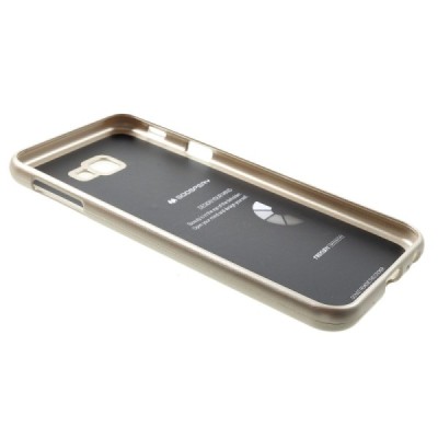 Samsung Galaxy J4+ (J400F) Mercury твердый силиконовый чехол (TPU) - золотой | Vacins.lv