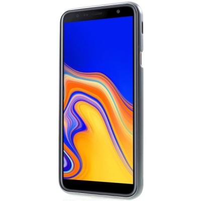Samsung Galaxy J4+ (J400F) Mercury твердый силиконовый чехол (TPU) - серый | Vacins.lv