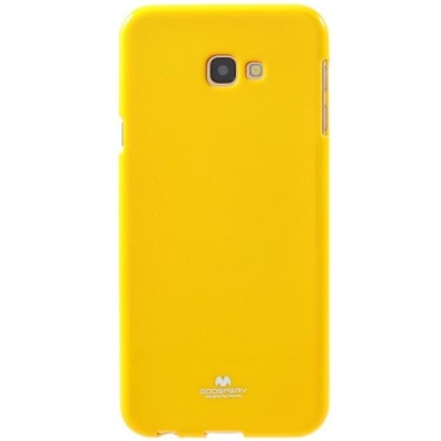 Samsung Galaxy J4+ (J400F) Mercury твердый силиконовый чехол (TPU) - желтый | Vacins.lv