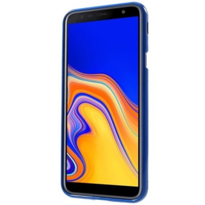 Samsung Galaxy J4+ (J400F) Mercury твердый силиконовый чехол (TPU) - синий | Vacins.lv