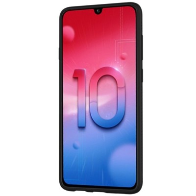 Huawei P smart 2019 (Honor 10 Lite) „Lenuo“ cieta silikona (TPU) melns apvalks / vacins.lv
