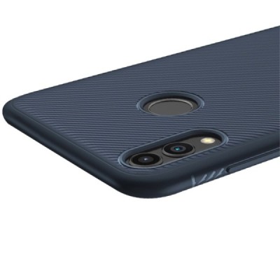 Huawei P smart 2019 (Honor 10 Lite) „Lenuo“ cieta silikona (TPU) zils apvalks / vacins.lv