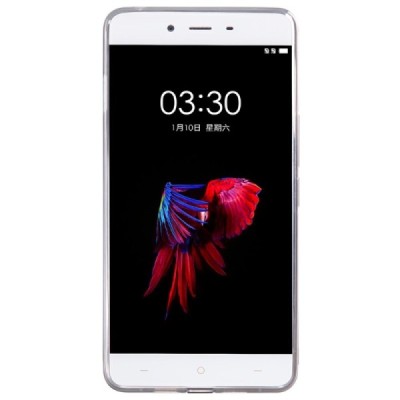 OnePlus X Nillkin Nature тонкий серый силиконовый чехол (TPU) | Vacins.lv