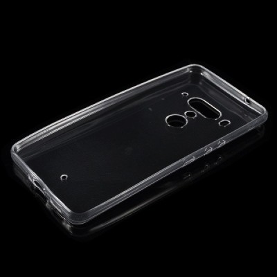 HTC U12 Plus твердый силиконовый (TPU) чехол прозрачный | Vacins.lv