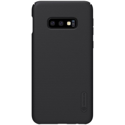 Samsung Galaxy S10e (G970) Nillkin Frosted Shield черный пластиковый чехол | Vacins.lv