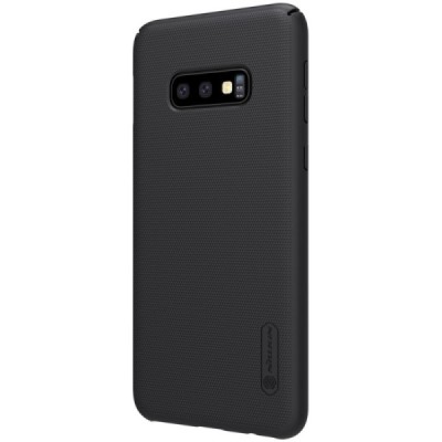 Samsung Galaxy S10e (G970) Nillkin Frosted Shield черный пластиковый чехол | Vacins.lv