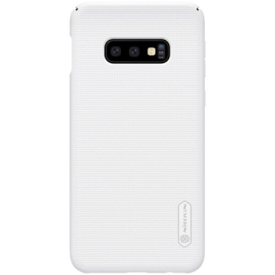 Samsung Galaxy S10e (G970) Nillkin Frosted Shield белый пластиковый чехол | Vacins.lv