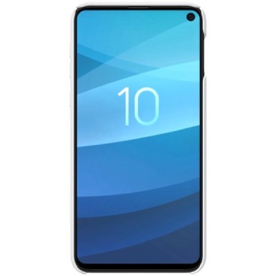 Samsung Galaxy S10e (G970) Nillkin Frosted Shield белый пластиковый чехол | Vacins.lv