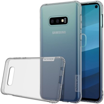Samsung Galaxy S10e (G970) Nillkin Nature тонкий серый силиконовый чехол (TPU) | Vacins.lv