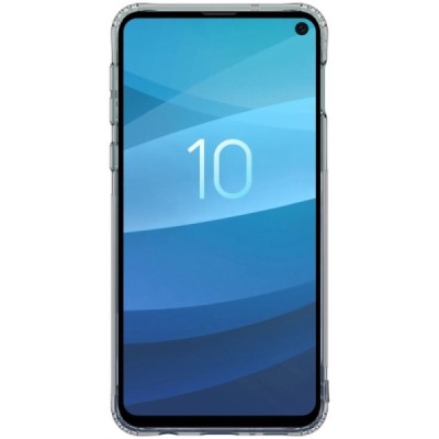 Samsung Galaxy S10e (G970) Nillkin Nature тонкий серый силиконовый чехол (TPU) | Vacins.lv