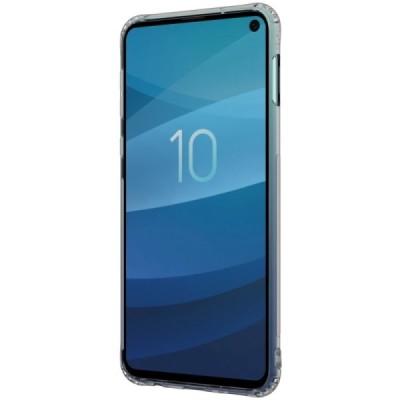 Samsung Galaxy S10e (G970) Nillkin Nature тонкий серый силиконовый чехол (TPU) | Vacins.lv