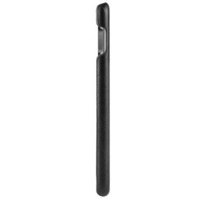 „Litchi“ Skin Leather Samsung Galaxy S10e (G970) чёрный пластиковый чехол | Vacins.lv