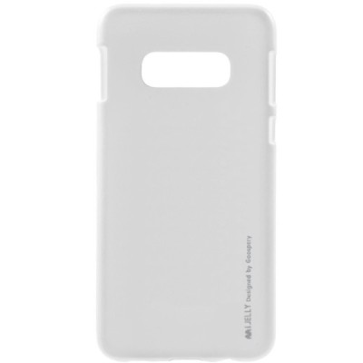 Samsung Galaxy S10e (G970) Mercury твердый силиконовый чехол (TPU) - серебристый | Vacins.lv