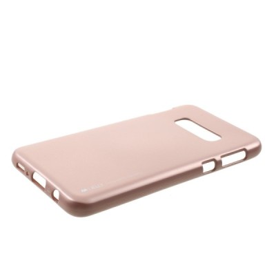 Samsung Galaxy S10e (G970) Mercury gaiši rozs cieta silikona (TPU) apvalks / vacins.lv