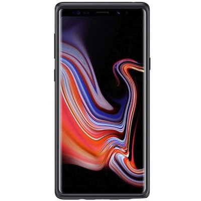 Samsung Galaxy Note 9 (N960F) „Samsung“ Silicone Cover твердый силиконовый чехол чёрного цвета | Vacins.lv