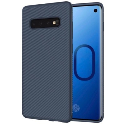 Samsung Galaxy S10+ (G975) „Lenuo“ твердый силиконовый чехол из TPU синего цвета | Vacins.lv