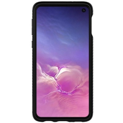 „Spigen“ Liquid Air Samsung Galaxy S10e (G970) чёрный твердый силиконовый чехол | Vacins.lv