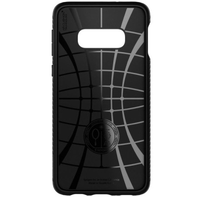 „Spigen“ Liquid Air Samsung Galaxy S10e (G970) чёрный твердый силиконовый чехол | Vacins.lv