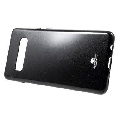 Samsung Galaxy S10+ (G975) Mercury твердый силиконовый чехол (TPU) - чёрный | Vacins.lv