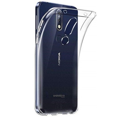 Nokia 7.1 (2018) cieta silikona dzidrs (TPU) apvalks / vacins.lv