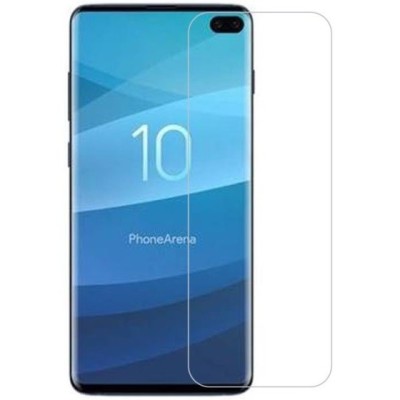 Samsung Galaxy S10+ (G975) tempered Glass защитное стекло с частичным покрытием 0,3 мм | Vacins.lv