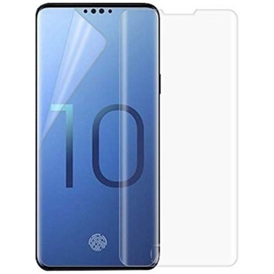 Samsung Galaxy S10+ (G975) прозрачная защитная пленка с полным покрытием экрана | Vacins.lv