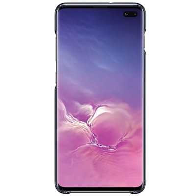 Samsung Galaxy S10+ (G975) Led Cover черный пластиковый чехол | Vacins.lv