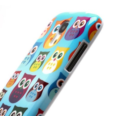 Samsung Galaxy S4 Mini rakstains margs silikona apvalks - Pūcēni / Vacins.lv