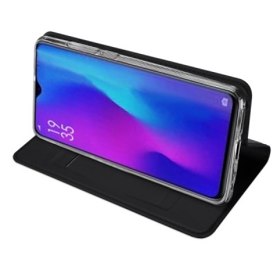 „Dux Ducis“ Skin серии Huawei P30 чёрный кожаный чехол-книжка | Vacins.lv