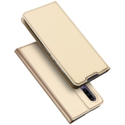 „Dux Ducis“ Skin серии Huawei P30 золотой кожаный чехол-книжка | Vacins.lv