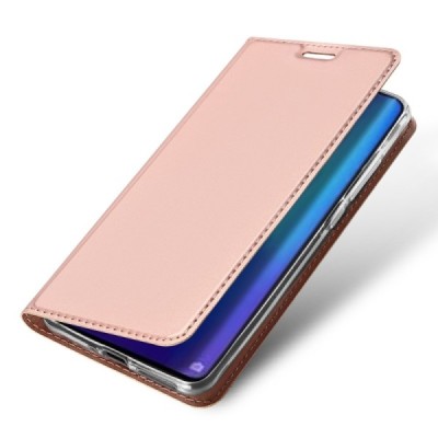 „Dux Ducis“ Skin серии Huawei P30 Pro розовый кожаный чехол-книжка | Vacins.lv