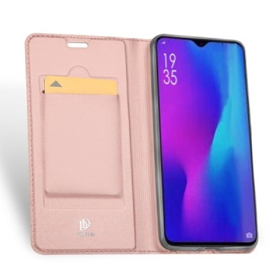 „Dux Ducis“ Skin серии Huawei P30 Pro розовый кожаный чехол-книжка | Vacins.lv