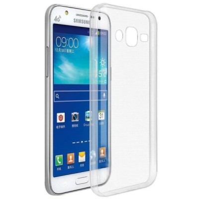 Samsung Galaxy J7 (J700) „Bullet“ прозрачный твердый силиконовый TPU, самый тонкий в мире бесцветный чехол | Vacins.lv