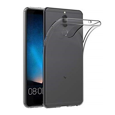 Huawei Mate 10 Lite „Bullet“ прозрачный твердый силиконовый TPU, самый тонкий в мире бесцветный чехол | Vacins.lv