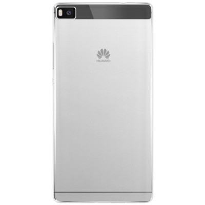 Huawei P8 „Bullet“ dzidrs (caurspīdīgs) cieta silikona TPU pasaulē planākais apvalks / Vacins.lv