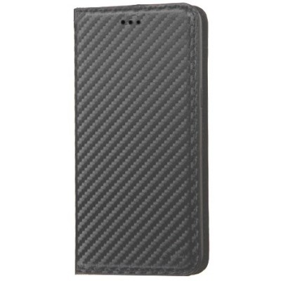 Huawei P8 Lite „Bullet“ Braided открываемый серый кожаный чехол - книжка | Vacins.lv