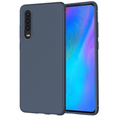 Huawei P30 „Lenuo“ твердый силиконовый чехол из TPU синего цвета | Vacins.lv