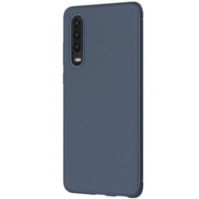 Huawei P30 „Lenuo“ твердый силиконовый чехол из TPU синего цвета | Vacins.lv
