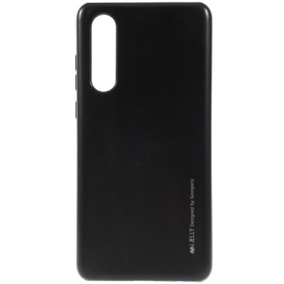 Huawei P30 Mercury твердый силиконовый чехол (TPU) - чёрный | Vacins.lv