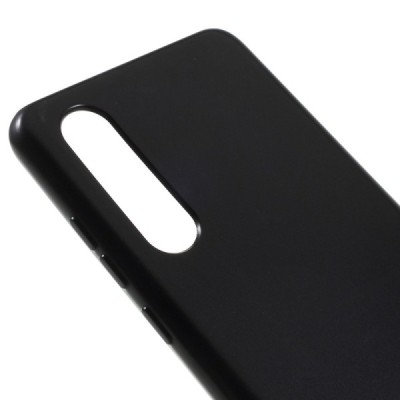Huawei P30 Mercury твердый силиконовый чехол (TPU) - чёрный | Vacins.lv