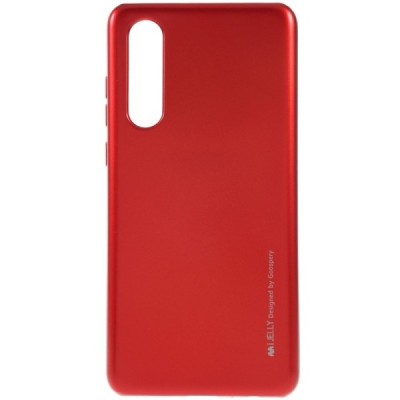 Huawei P30 Mercury твердый силиконовый чехол (TPU) - красный | Vacins.lv